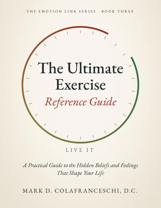 Emotion Link Reference Guide book cover by Mark D. Colafranceschi, D.C.